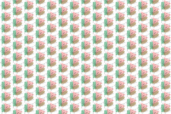 Abstract Leave Background Pattern Design: A Versatile and Elegant Choice