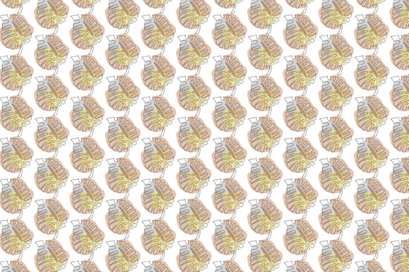 Tropical Leaf Pattern for Creative and Professional Use