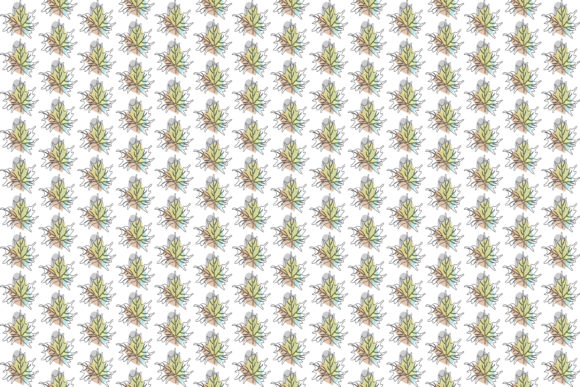 Vector One Line Leaves Seamless Pattern: A Versatile Design for Modern Creatives